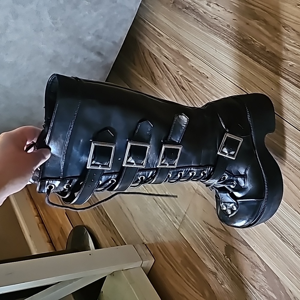Goth boots